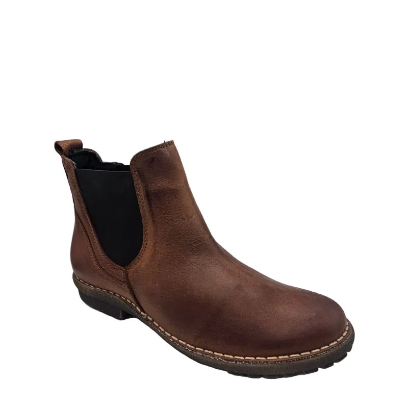 Zeta mate womens brown zip boot