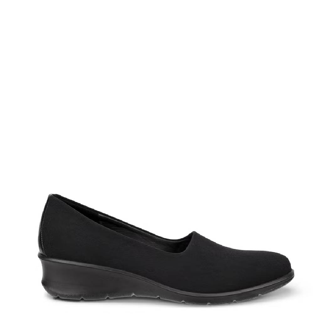 Ecco felicia black womens loafer