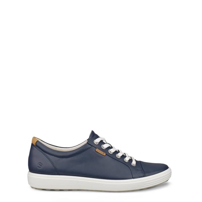 Ecco Soft 7 Womens Navy Lace up