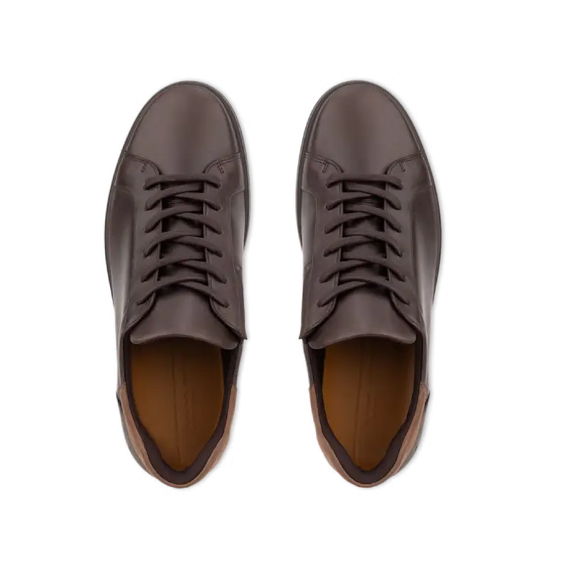 Ecco Soft 7 Mens mocha lace up