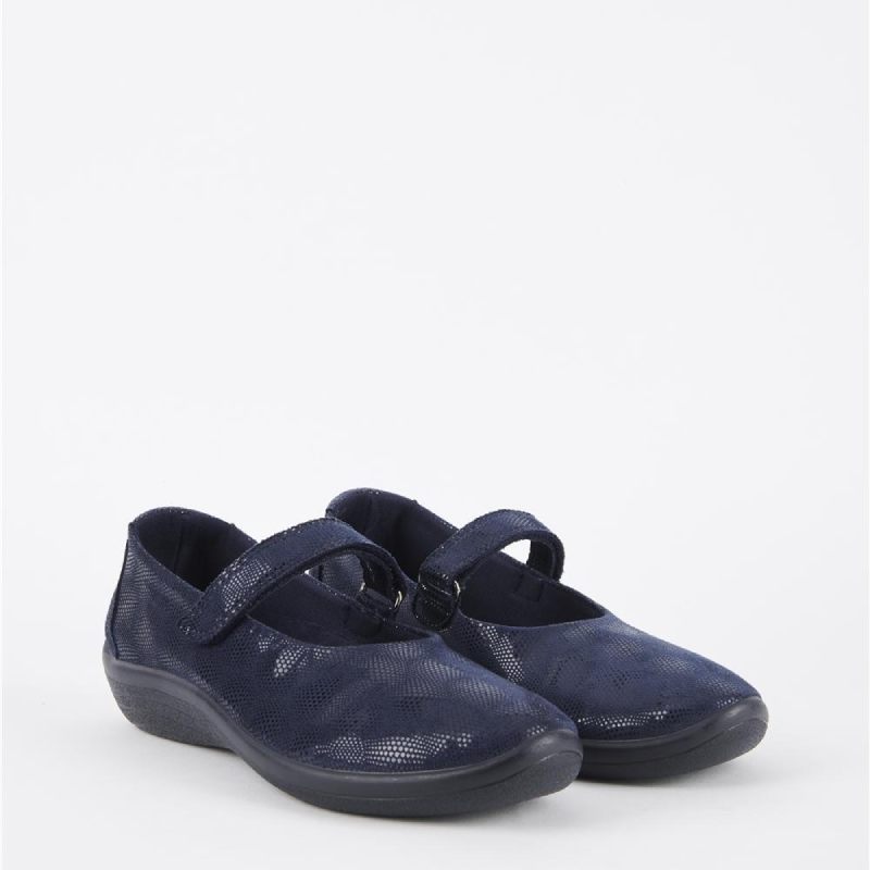 Arcopedico estrela navy ladies mary jane