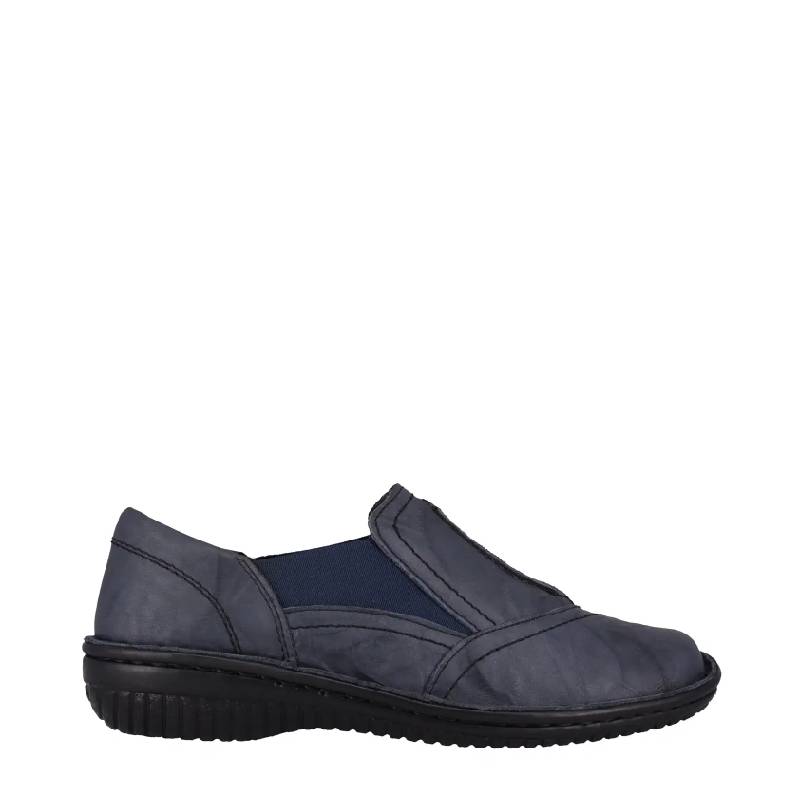 Cabello 761 navy slip on