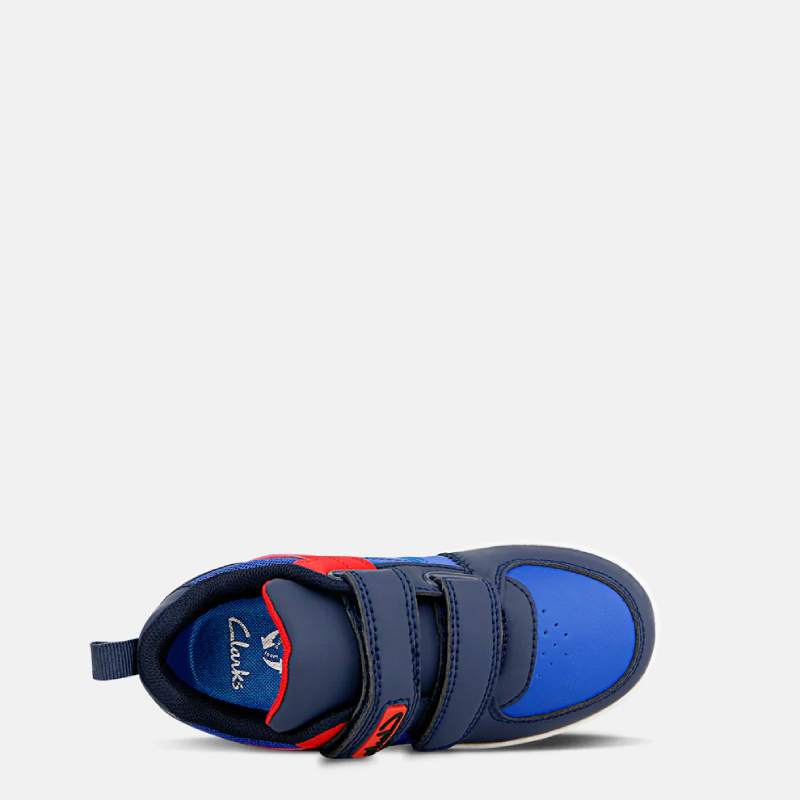 Clarks Durk Blue Multi