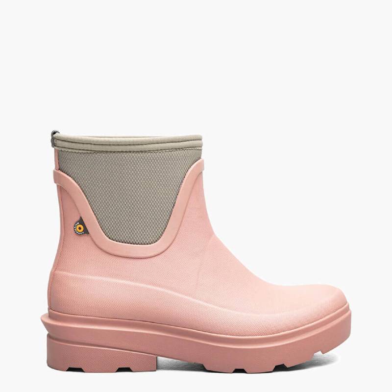 Bogs hazel chelsea salmon womens gumboot