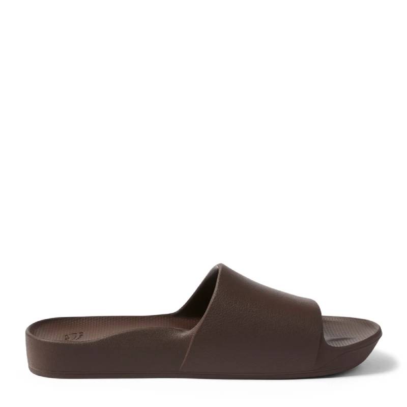 ARCHIES SLIDE DARK BROWN