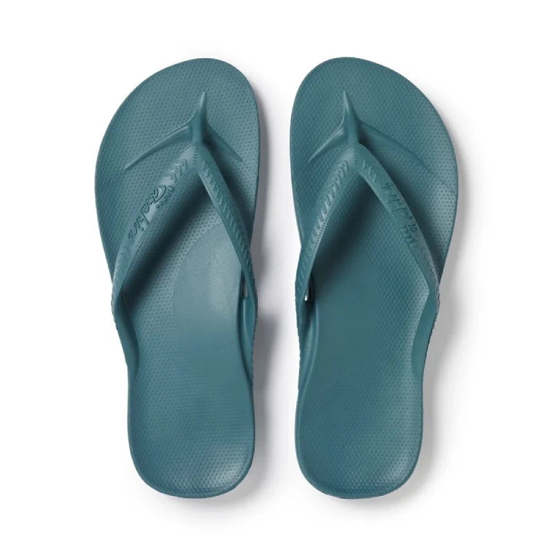 Archies thong teal orthotic sandal