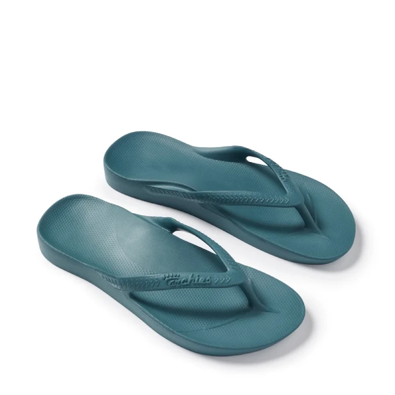 Archies thong teal orthotic sandal
