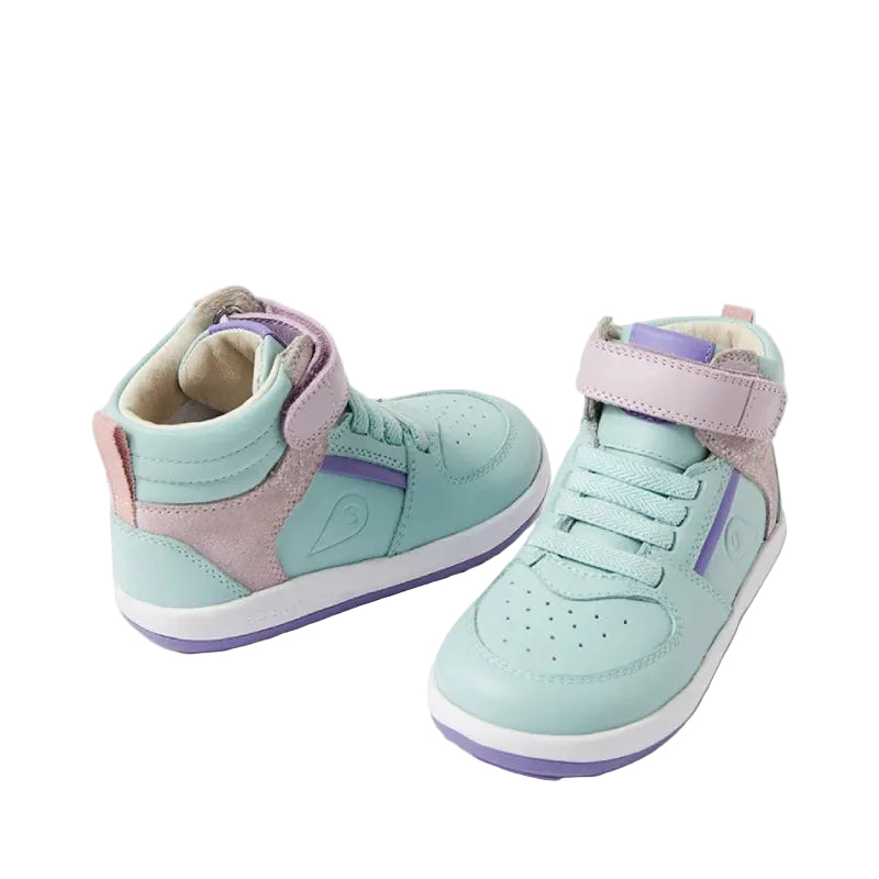 Bobux top spin mint kids boot