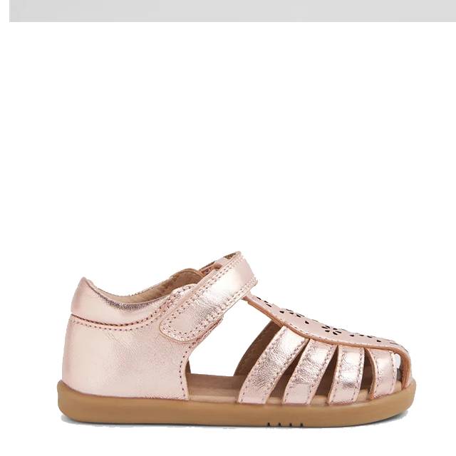 Bobux chelsea rose gold sandal