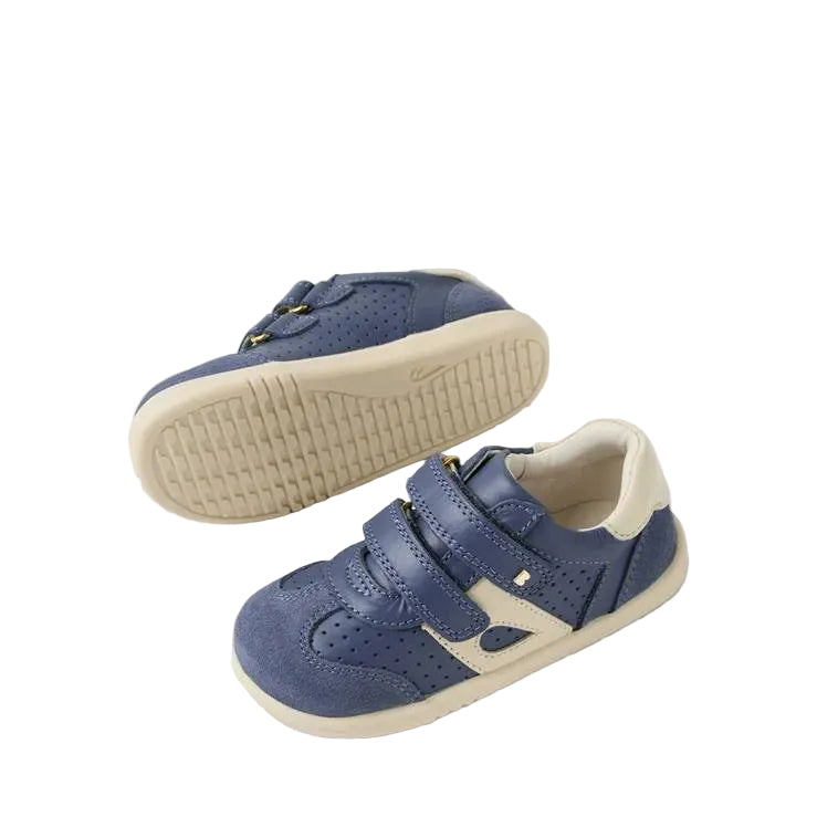 Bobux titan vintage blue kids sneaker