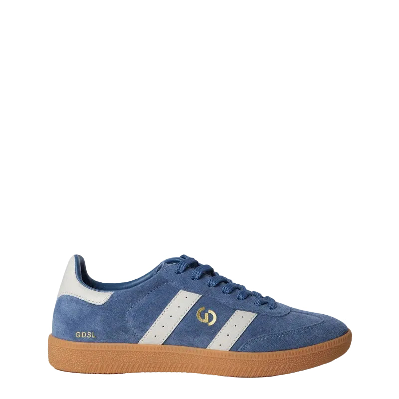 goodsole parallel peacock blue womens sneaker