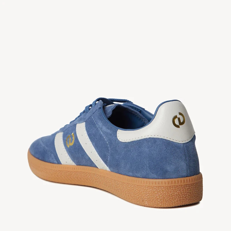 goodsole parallel peacock blue womens sneaker