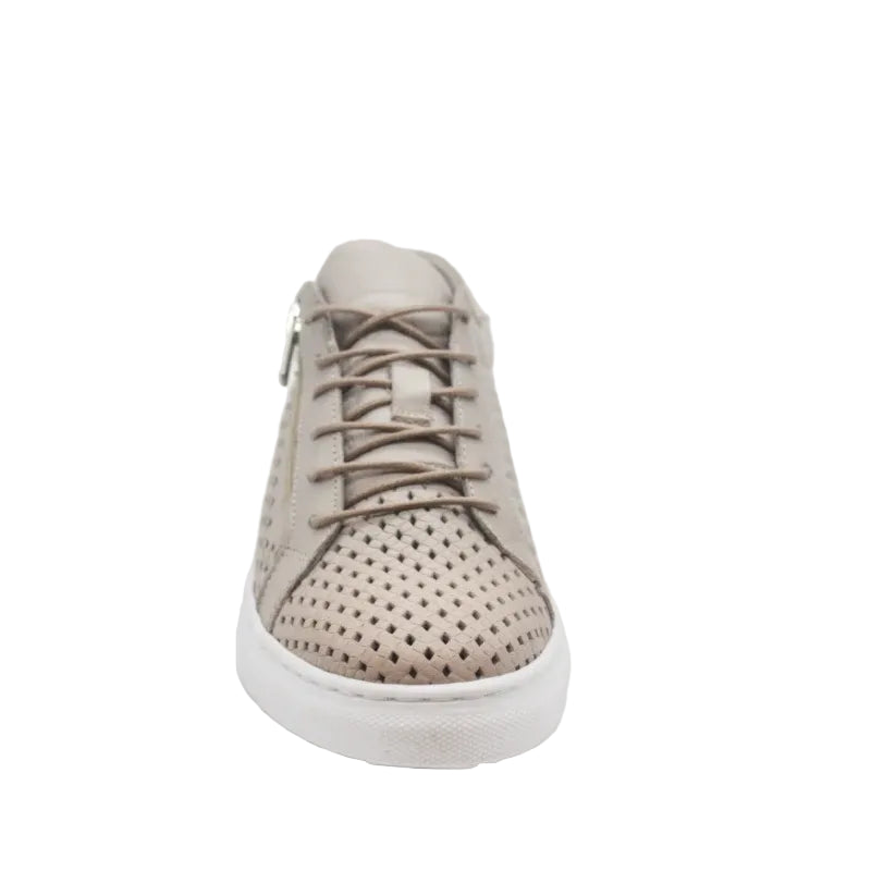 Cabello upshot taupe womens leather lace