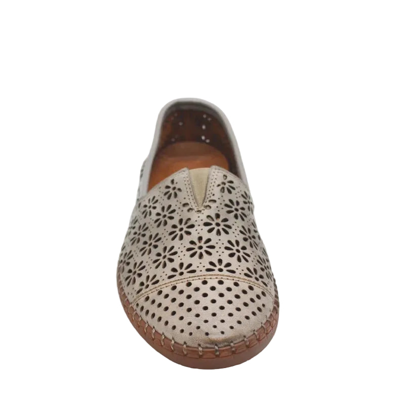 Cabello kylie womens leather slip on shoe