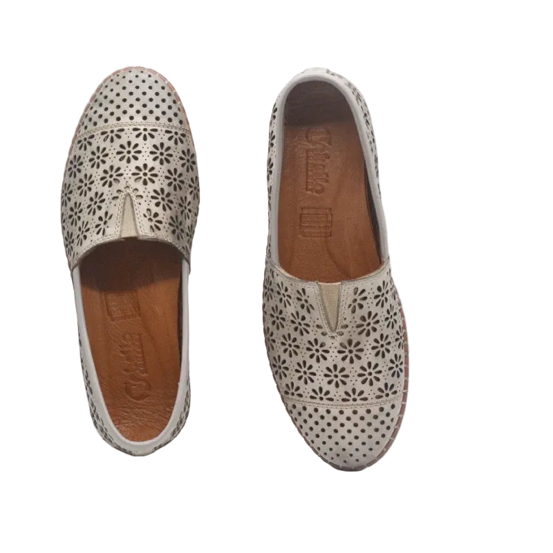 Cabello kylie womens leather slip on shoe