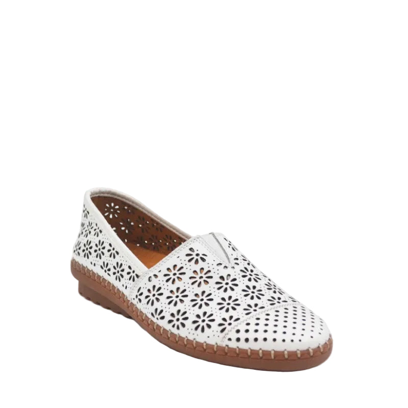 cabello kylie white womens slip on