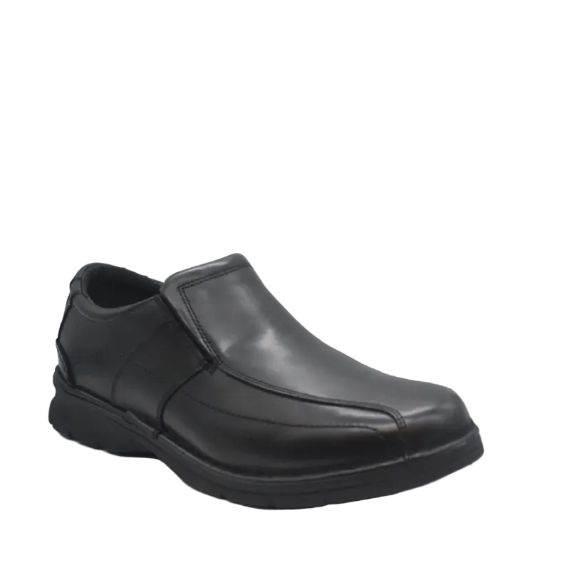 slatters lismore black mens slip on