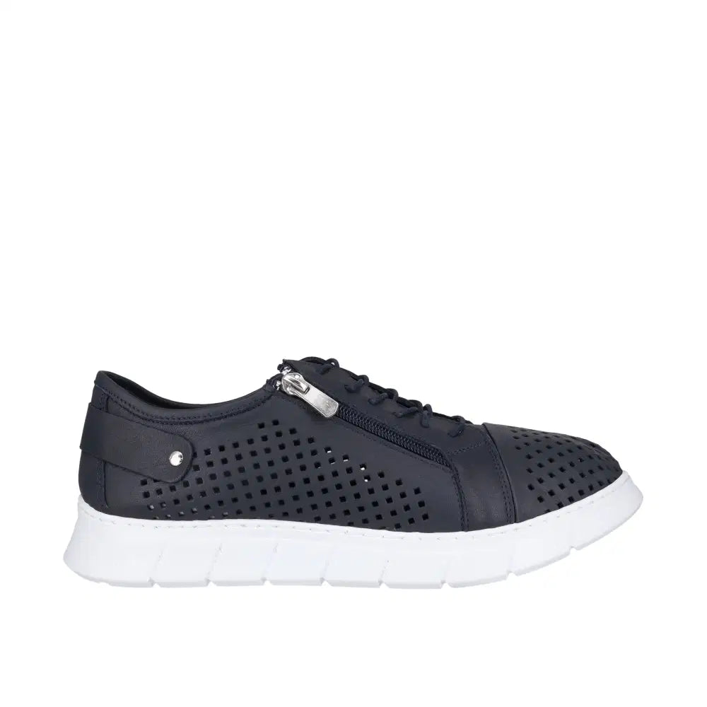 Cabello eg172 navy lace up