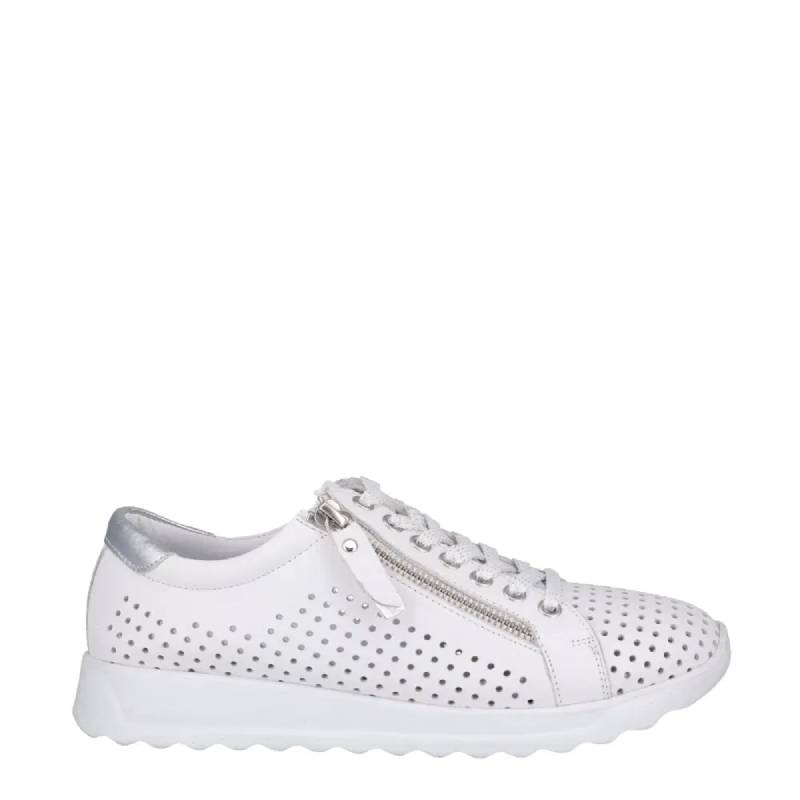 Cabello eg256 white laceup