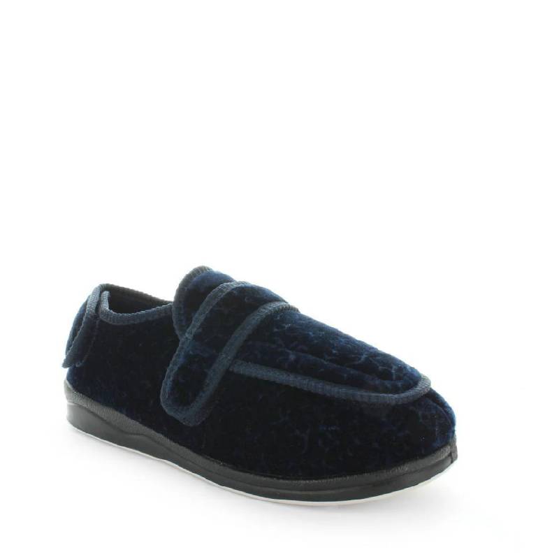 Panda Elisa navy adjusable womens slipper