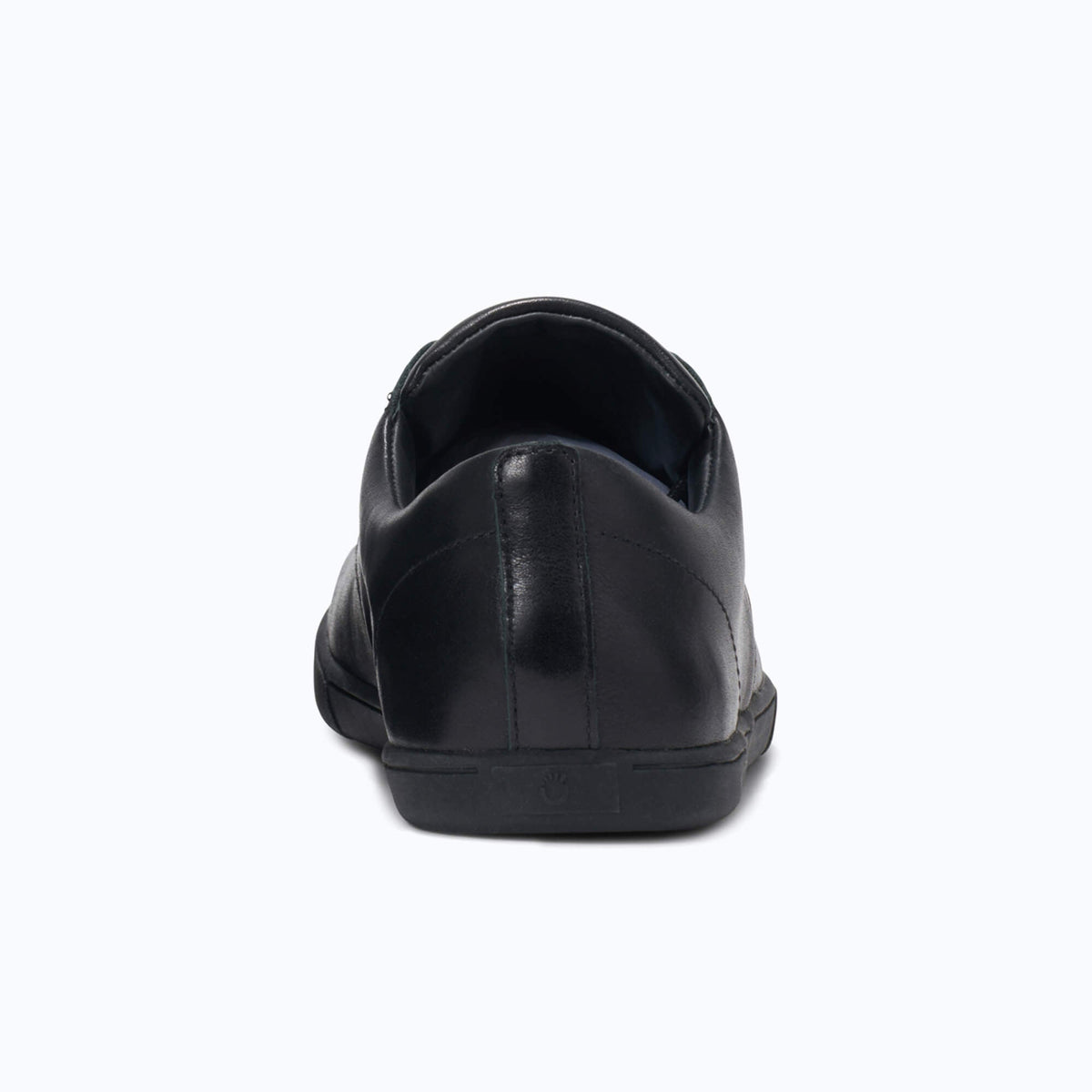 xero shoes glenn black leather dress shoe