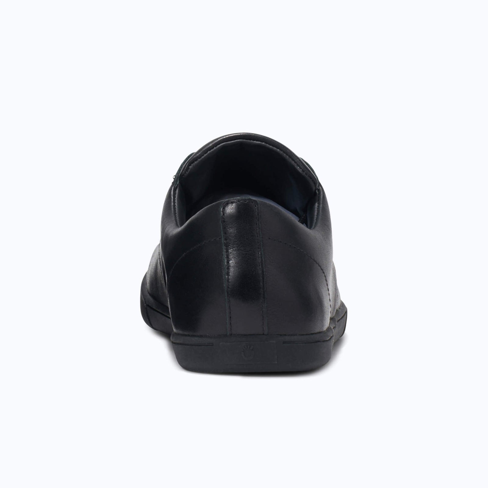 xero shoes glenn black leather dress shoe