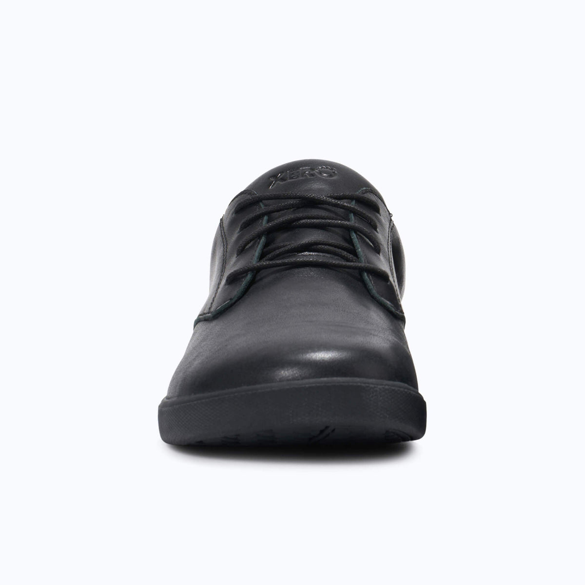 xero shoes glenn black leather dress shoe