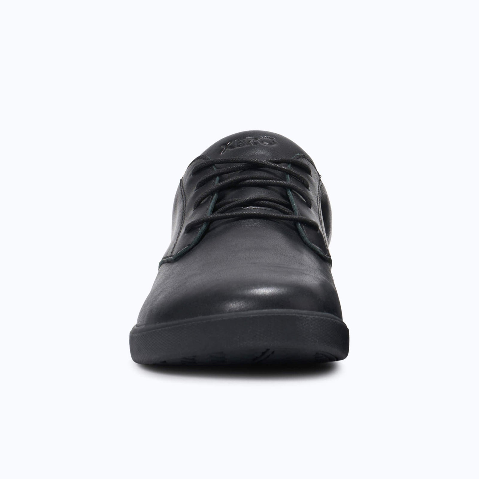 xero shoes glenn black leather dress shoe