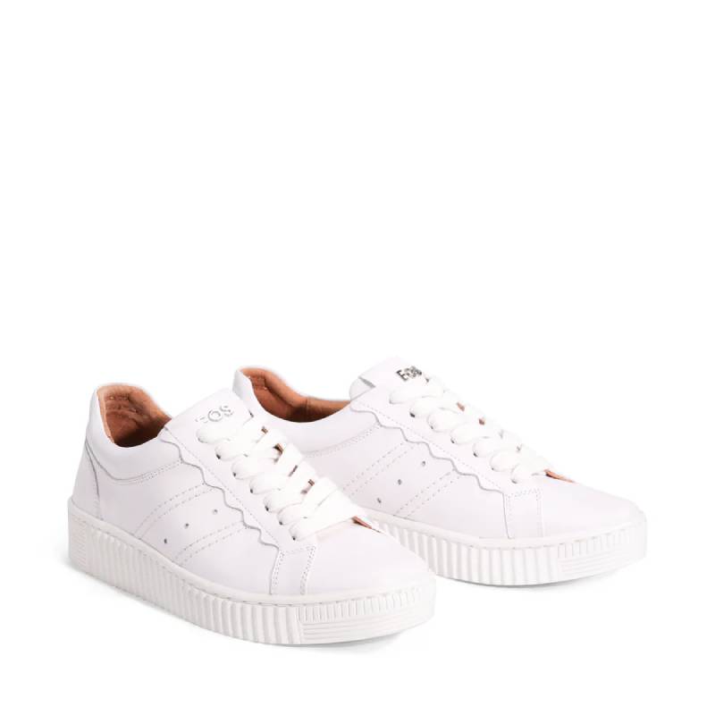 Eos jolie white lace up