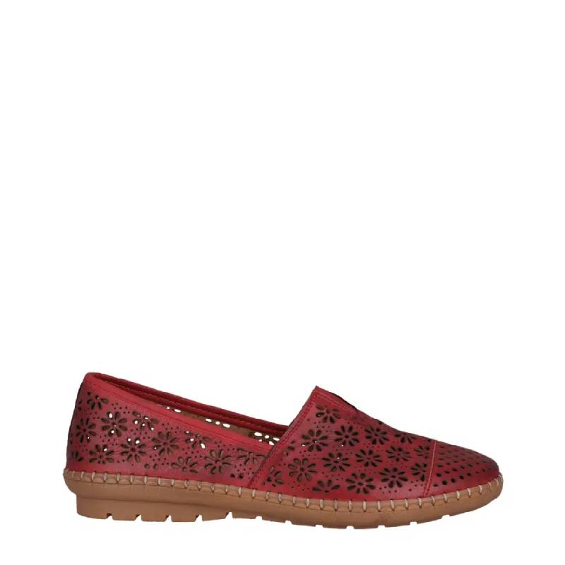 Cabello Kylie red womens slip on