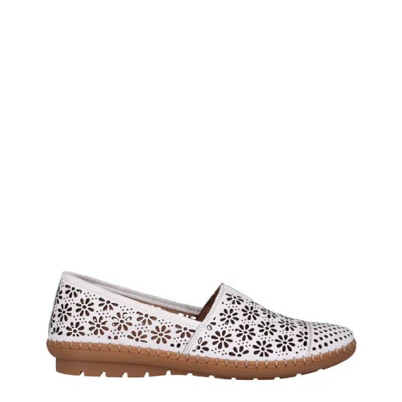Cabello kylie white womens slip on