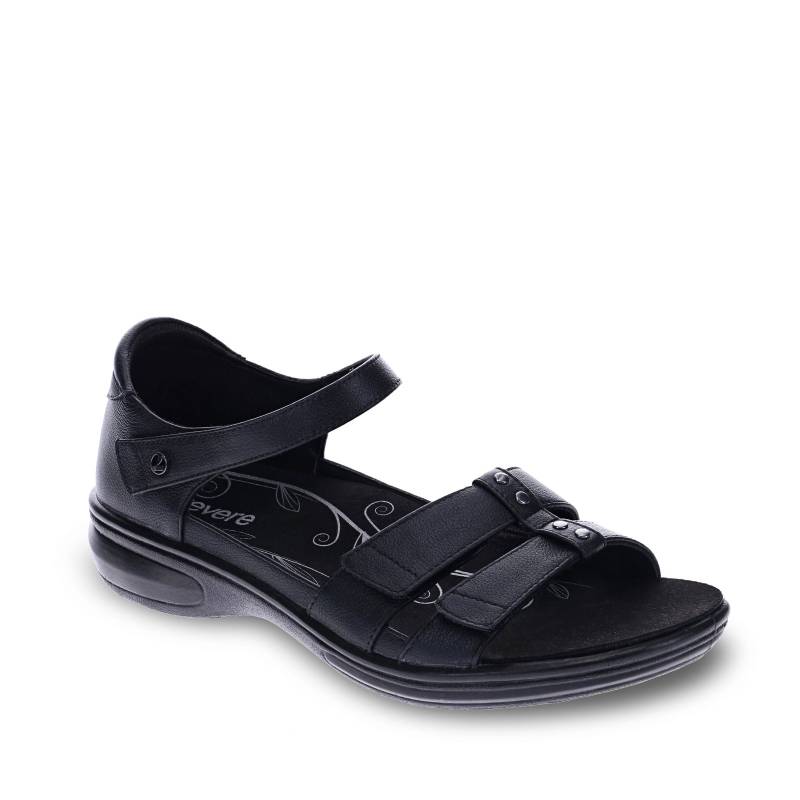 Revere negara black womens adjustable sandal