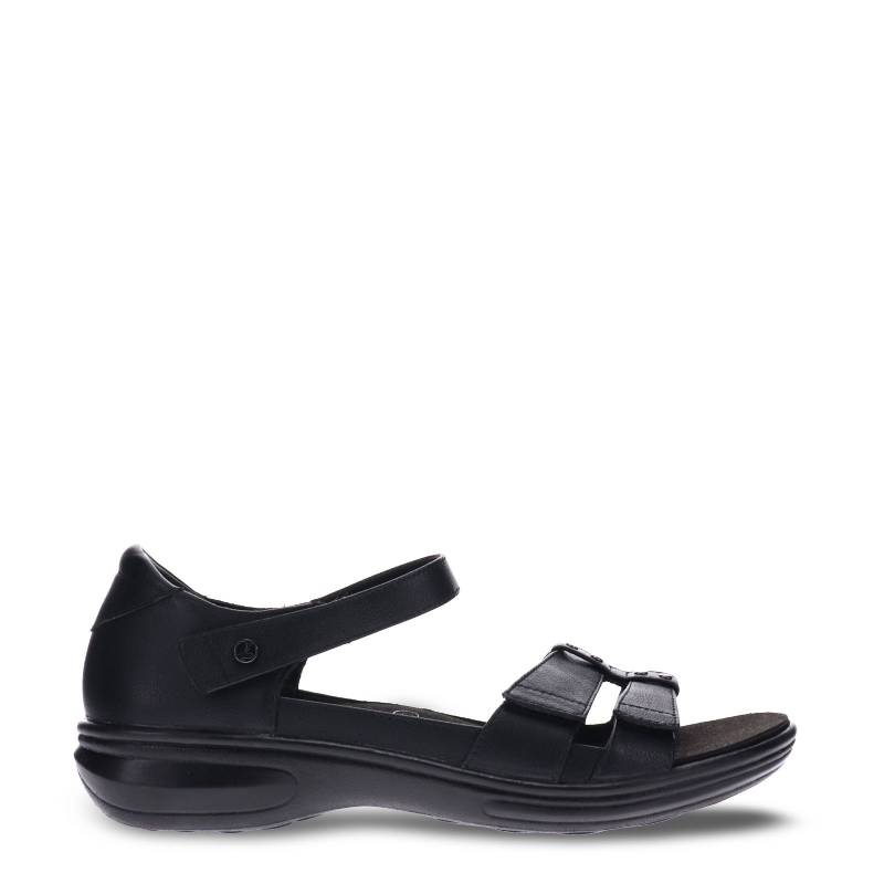 Revere negara black womens adjustable sandal
