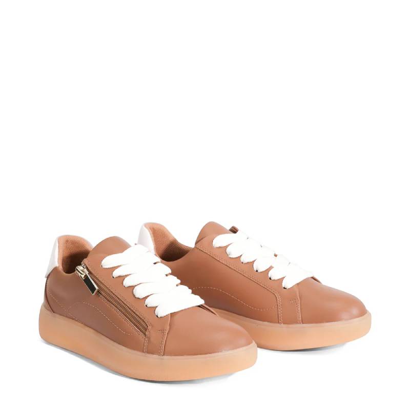 Eos Neomi pecan ladies lace up