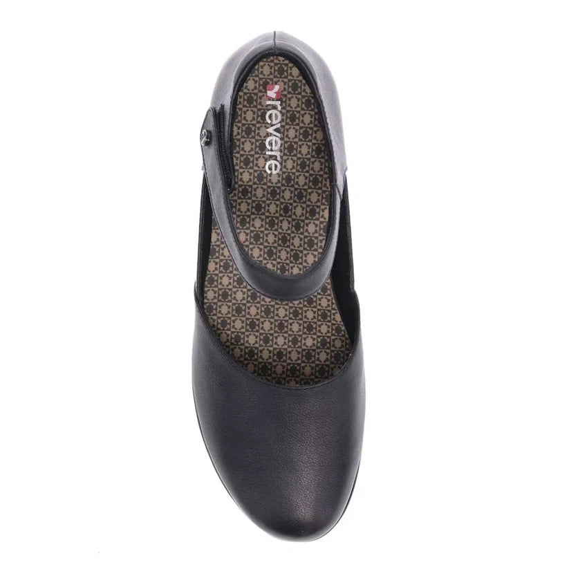 Revere osaka black french womens shoe