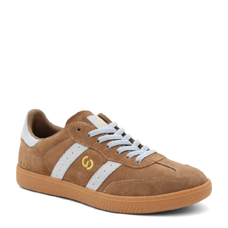 Goodsole parallel smoke brown womens lace up sneaker