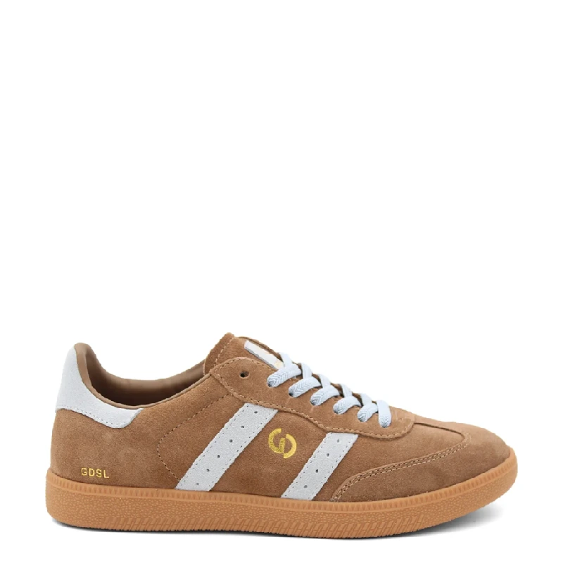 Goodsole parallel smoke brown womens lace up sneaker