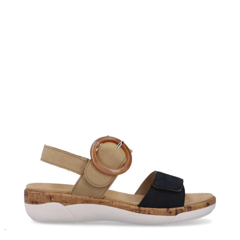 Rieker R6853 Beige Combo