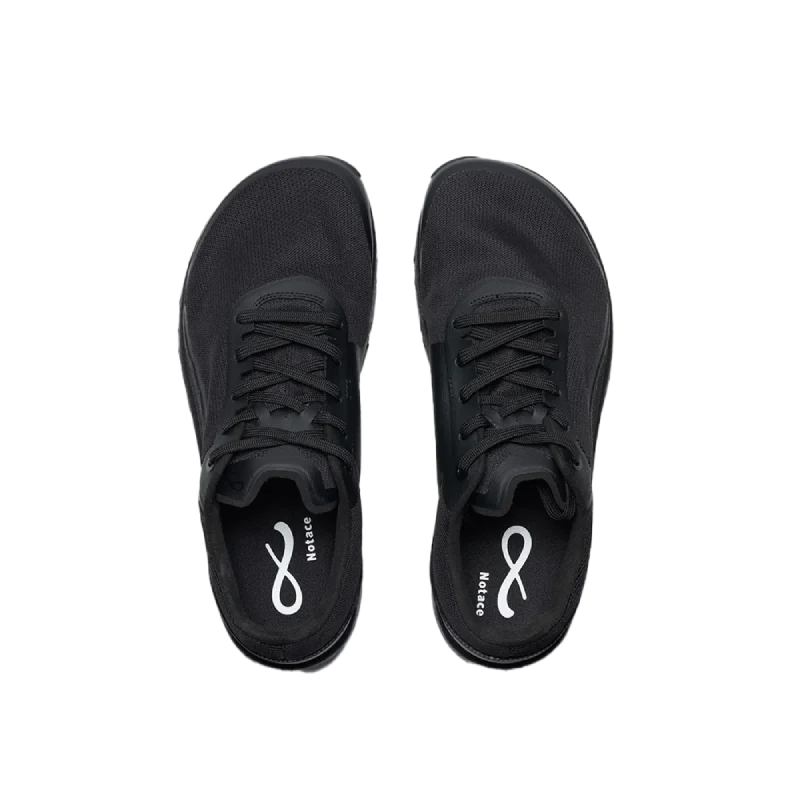 Notace yama 1 all black womens low drop sneaker