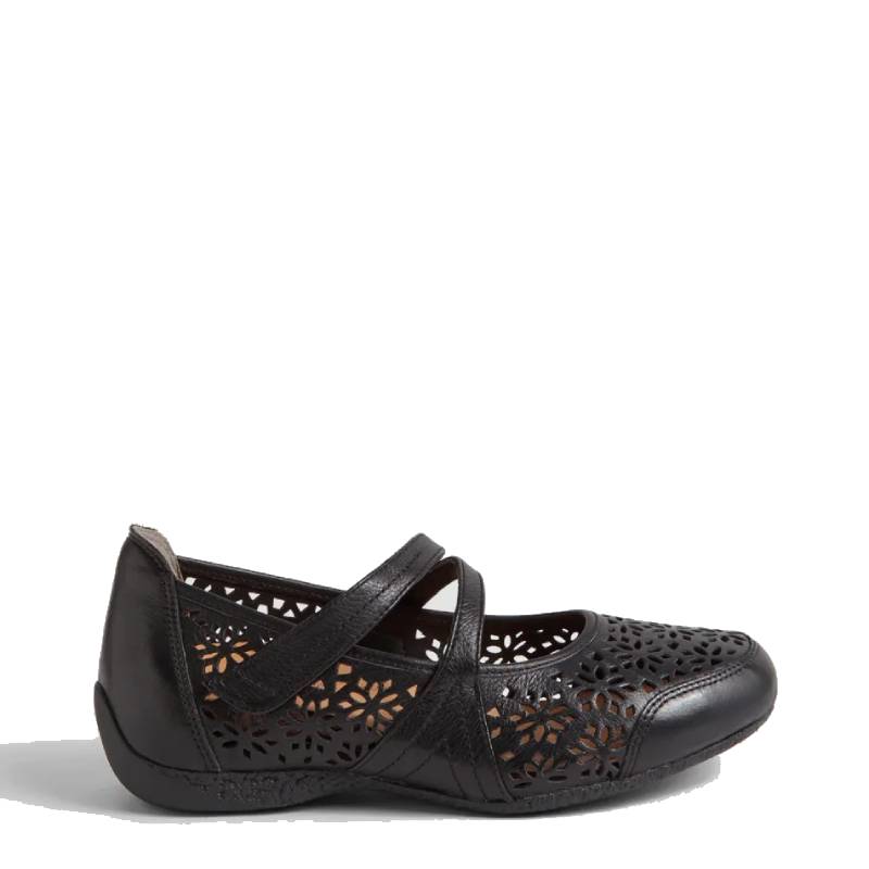 Ziera Xodie black adjustable shoe