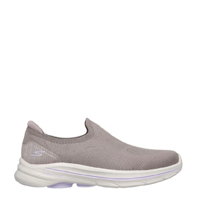 skechers go walk 8 aleena taupe womens slip on