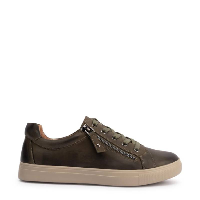 Klouds cara plain pine womens lace up