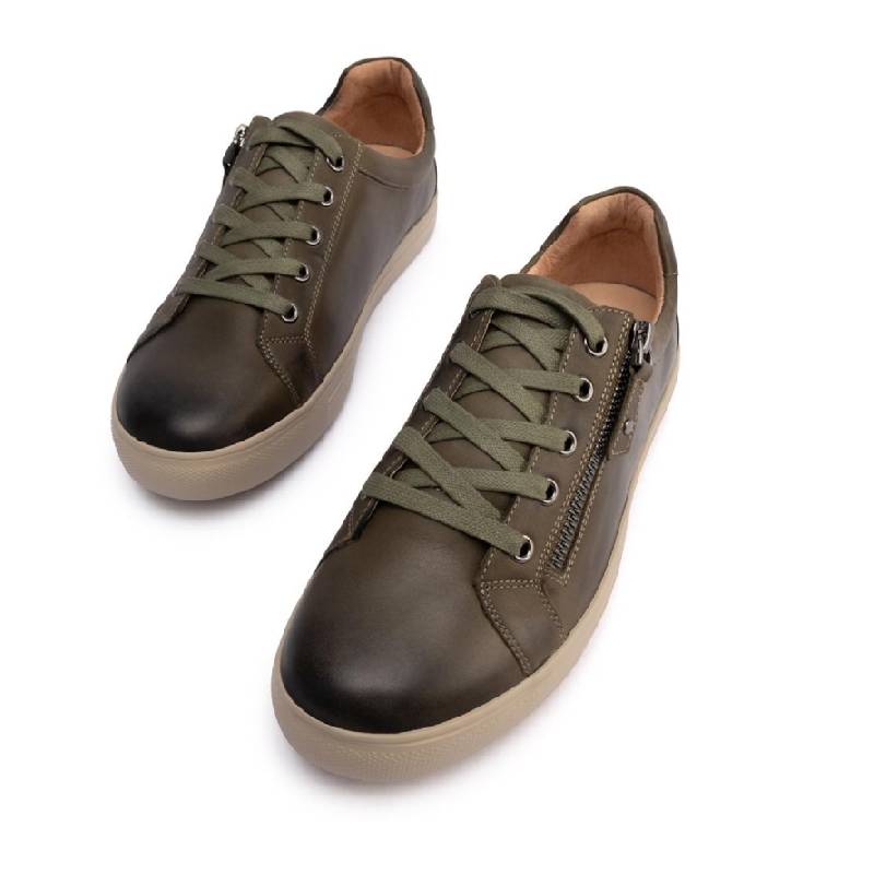 Klouds cara plain pine womens lace up