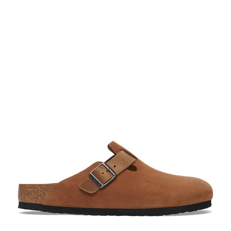 Birkenstock Boston Cognac suede