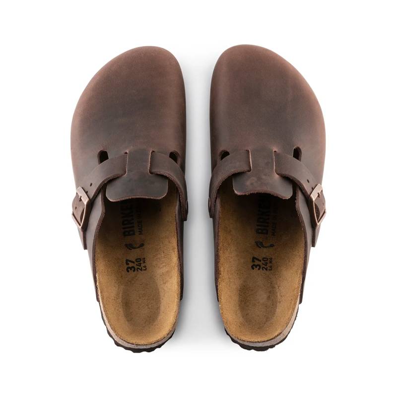 Birkenstock boston habana regular fit