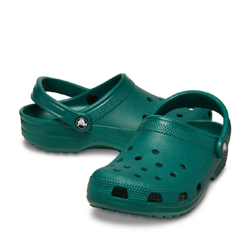 crocs classic emerald