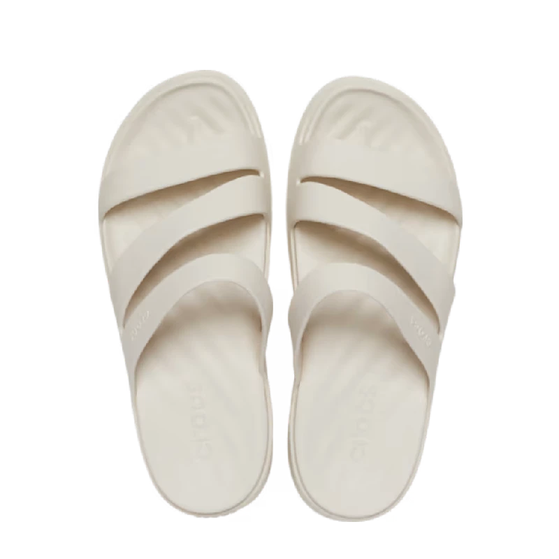 crocs getaway strappy frappe womens slide