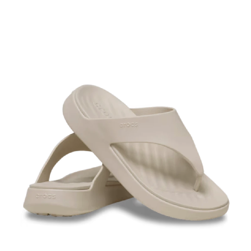Crocs getaway triangle frappe womens slide