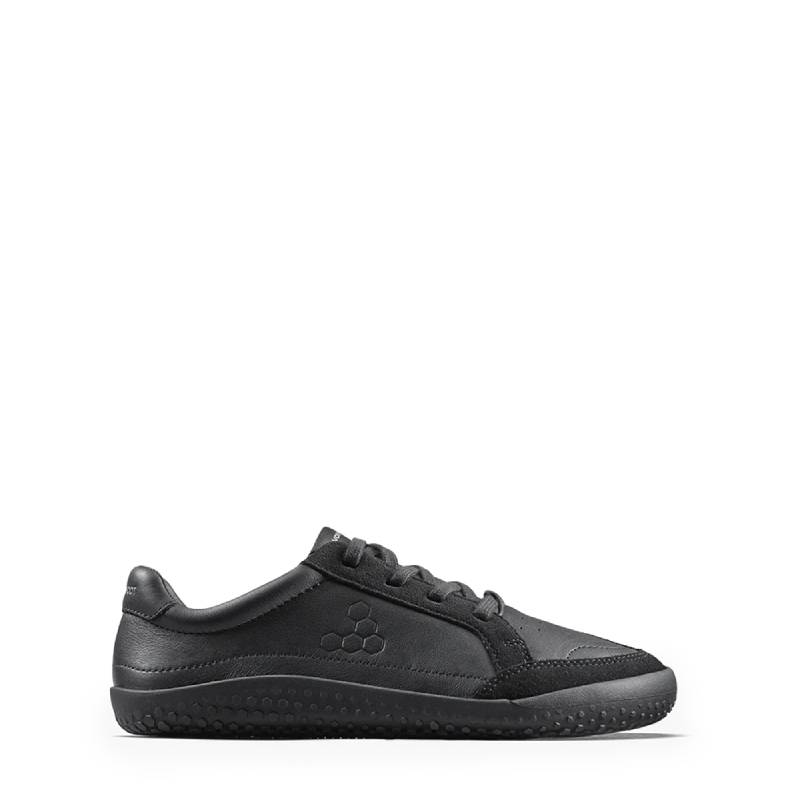 Vivobarefoot gobi school sneaker black