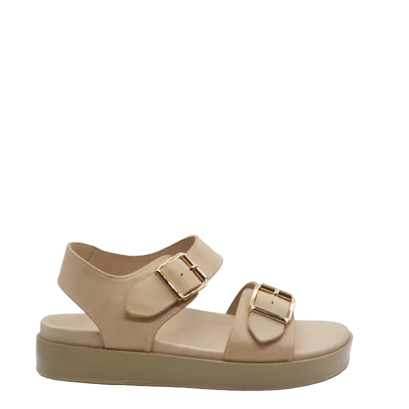 ziera graspie camel womens sandal
